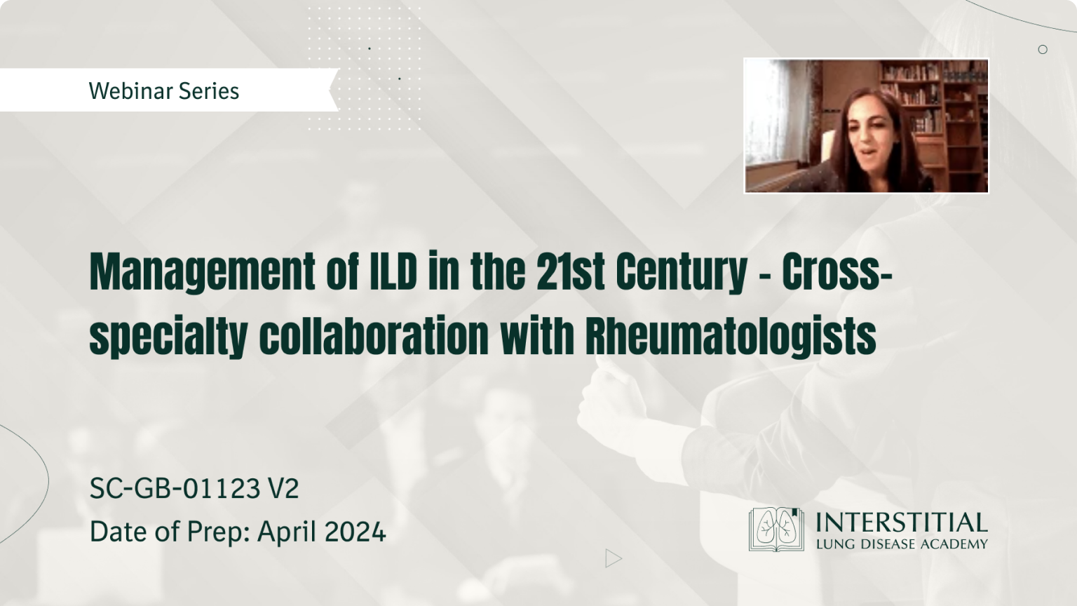 Management of ILD in the 21st Century - cross specialty working with rheumatologists